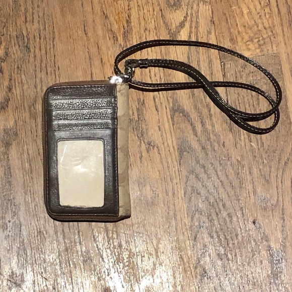 COACH zip wallet clutch - Picture 2 of 2